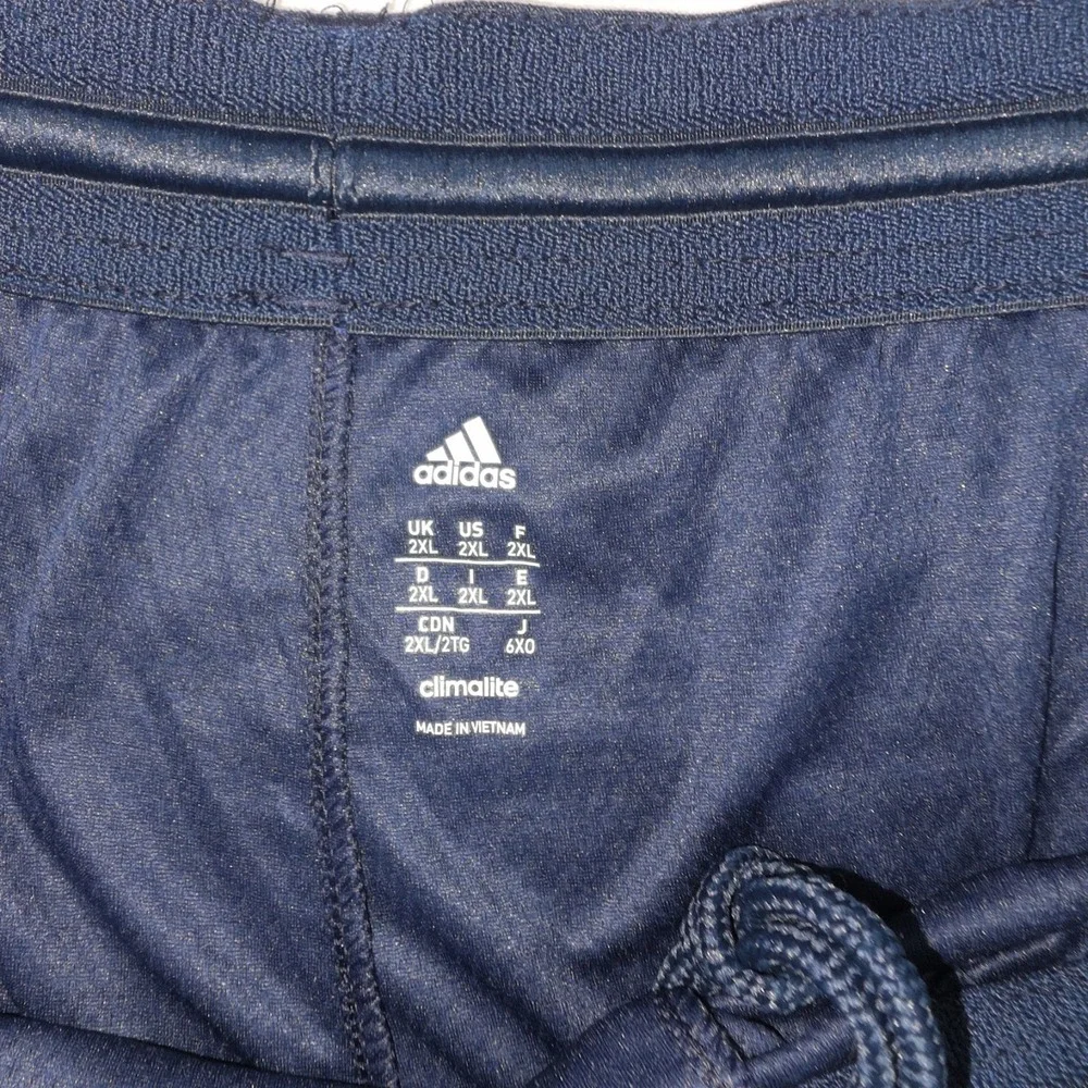 Adidas Climalite Essentials‎ Blue Shorts Men's 2XL New